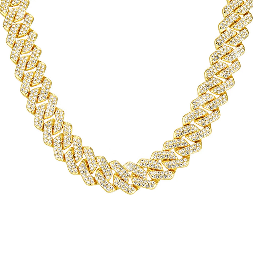 15MM Iced Cuban Link Chain – Unapologetically Bold, Forever Shiny