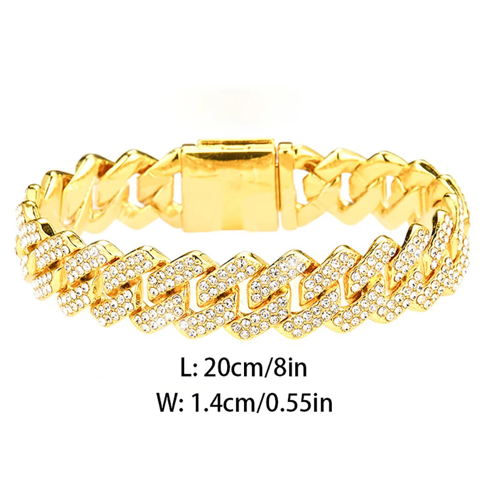 15MM Iced Cuban Link Chain – Unapologetically Bold, Forever Shiny