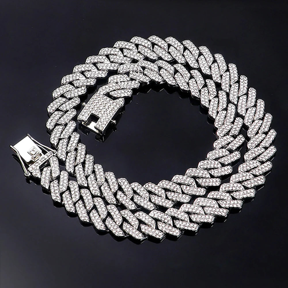15MM Iced Cuban Link Chain – Unapologetically Bold, Forever Shiny