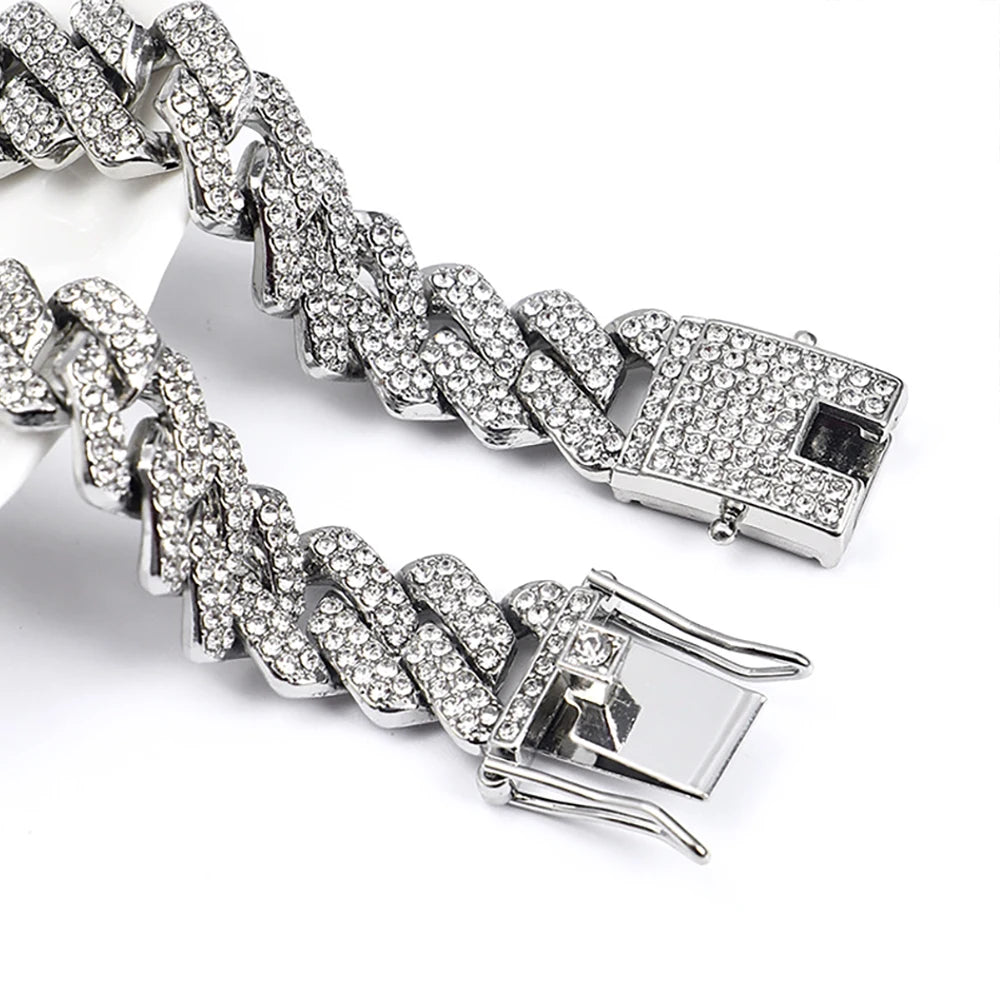 15MM Iced Cuban Link Chain – Unapologetically Bold, Forever Shiny
