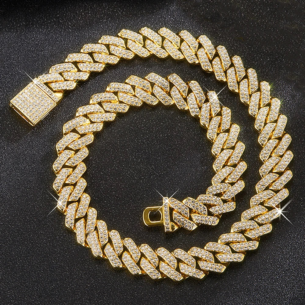 15MM Iced Cuban Link Chain – Unapologetically Bold, Forever Shiny